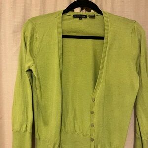 Jeanne Pierre cardigan, green size small